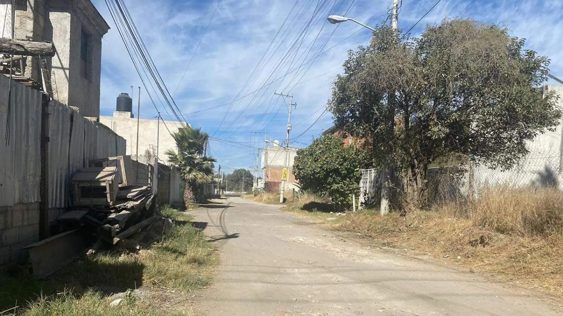 Viven en Bosques de Amalucan bajo acecho de asaltantes b